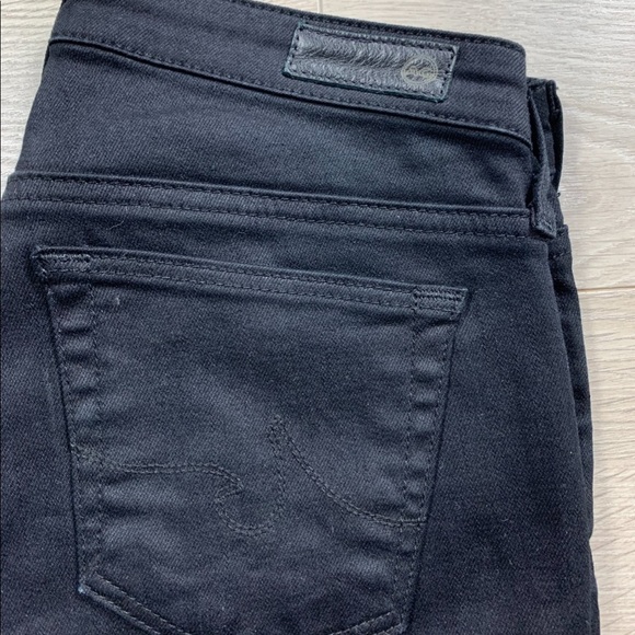 AG The Legging Super Skinny Ankle Black Jeans - Picture 8 of 15